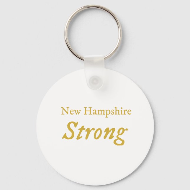 New Hampshire Strong Schlüsselanhänger (Vorderseite)