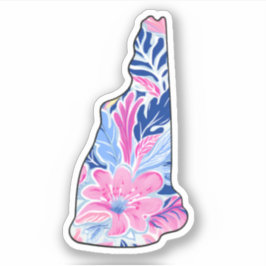 New Hampshire - Summer Sticker - LilInspiriert