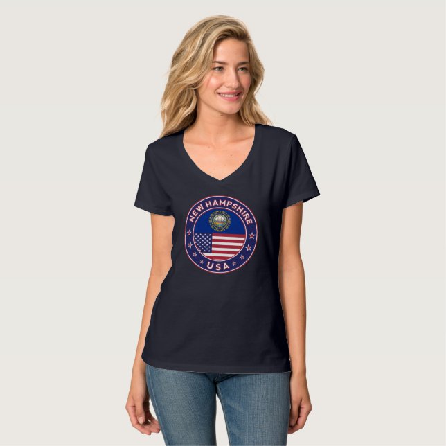 New Hampshire T-Shirt (Vorderseite Vollansicht)