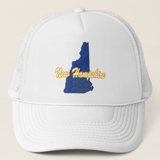 New Hampshire Truckerkappe (Vorderseite)