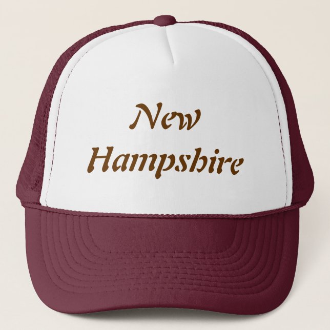 New Hampshire Truckerkappe (Vorderseite)