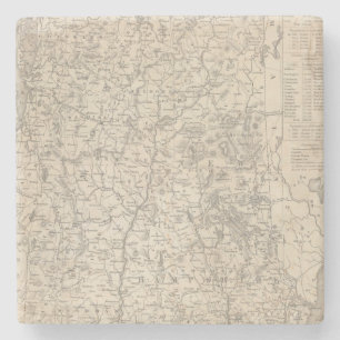 New Hampshire und Vermont Steinuntersetzer