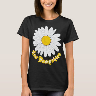 New Hampshire Urlaub Blumenwiese Gänseblümchen Blü T-Shirt