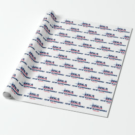 New Hampshire US Flagge Staat Geschenkpapier