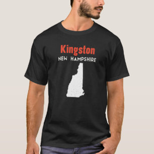 New Hampshire USA Bundesstaat Amerika Reise Kingst T-Shirt