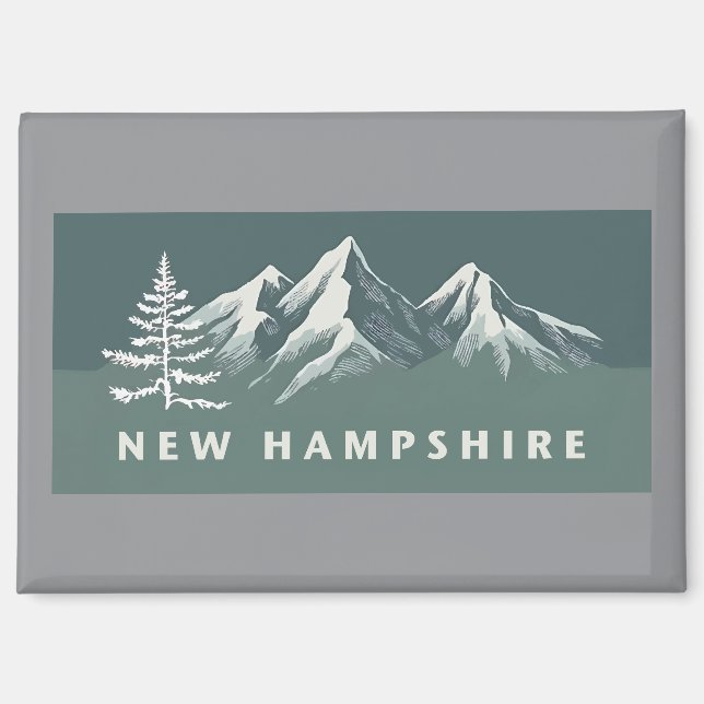 New Hampshire USA Magnet (Vorderseite)
