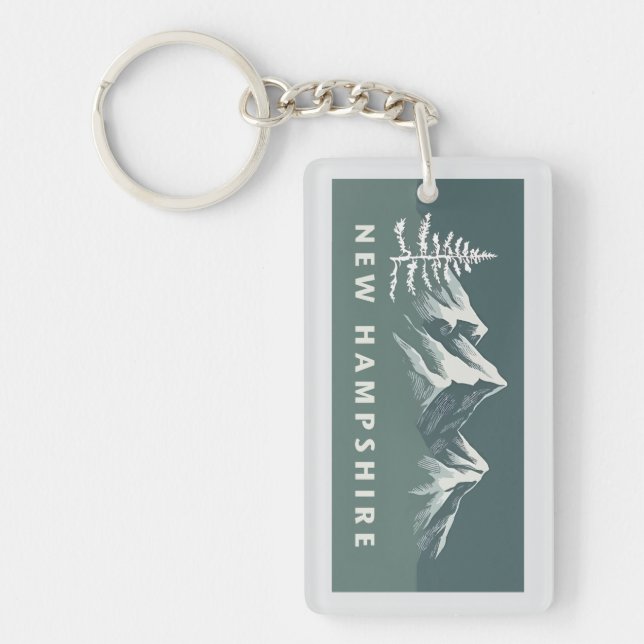 New Hampshire USA Schlüsselanhänger (Vorderseite)