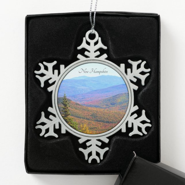 New Hampshire Valley Pewter Ornament (Box)