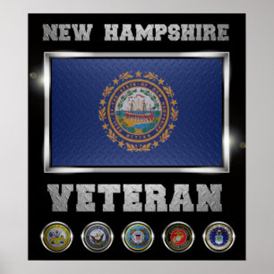 New Hampshire Veteran Poster