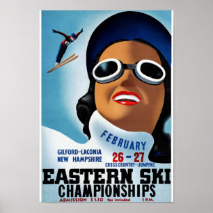 New Hampshire Vintages Reise-Plakat wieder Poster