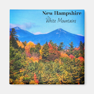 New Hampshire White Berge Magnet