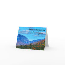 New Hampshire White Mountains fallen Farbe