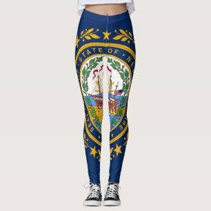 New Hampshireflagge Leggings