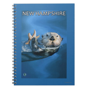 New HampshireSea Otter Scene Notizblock