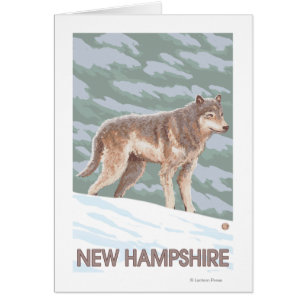 New HampshireWolf Scene
