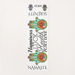 New Hamsa Hand Yoga Mat - Hübsch zurück Yogamatte