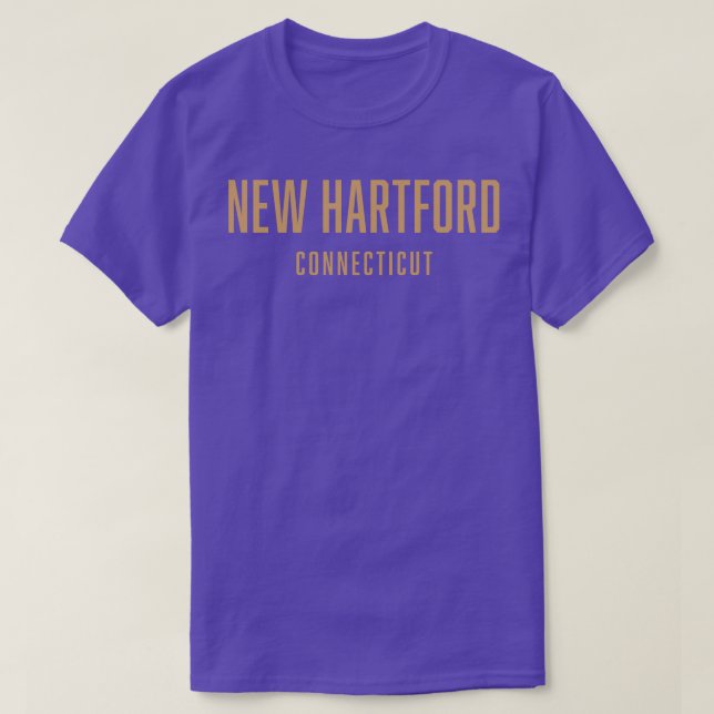 New Hartford Connecticut TShirt (Design vorne)