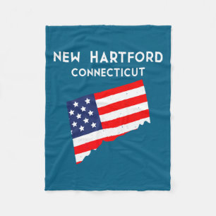 New Hartford Connecticut Usa Bundesstaat Amerika R Fleecedecke