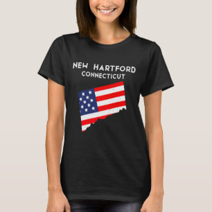 New Hartford Connecticut Usa Bundesstaat Amerika R T-Shirt
