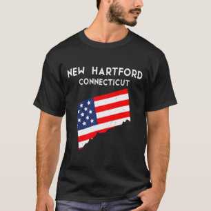 New Hartford Connecticut Usa Bundesstaat Amerika R T-Shirt