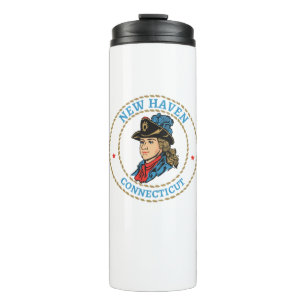 New Haven Connecticut Colonial Thermosbecher