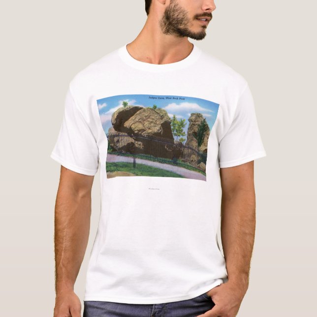 New-Haven, CTWest Felsen-Park-Ansicht der Richter T-Shirt (Vorderseite)