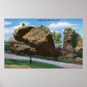 New Haven, CTWest Rock Park View of Judges Poster