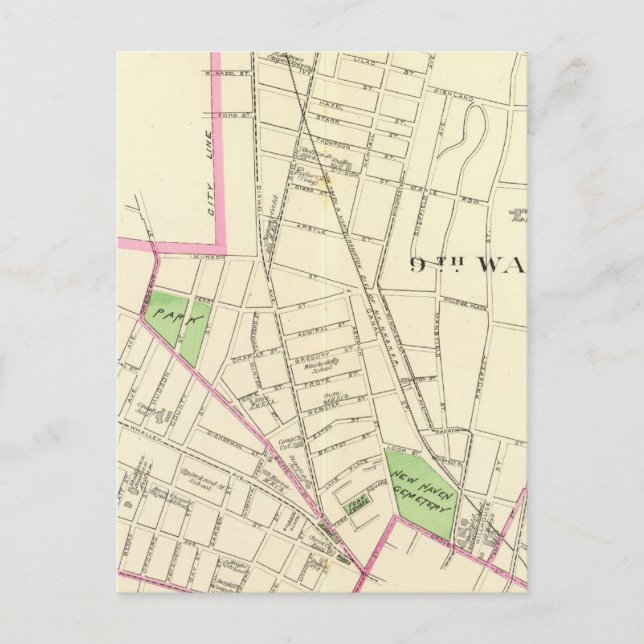 New Haven N Postkarte (Vorderseite)