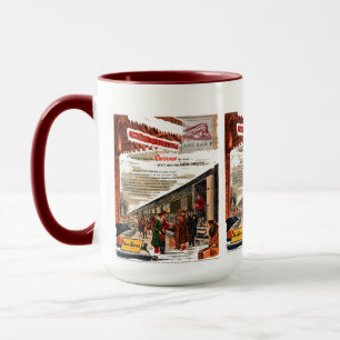 New Haven Railroad Christmas 1947         Tasse