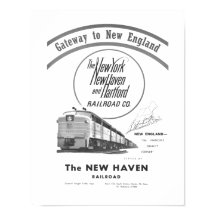 New Haven Railroad-Gateway nach Neuengland 1950