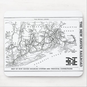 New Haven Railroad Mousepad