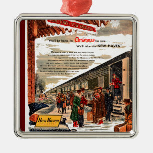 New Haven Railroad Weihnachten 1947 Ornament
