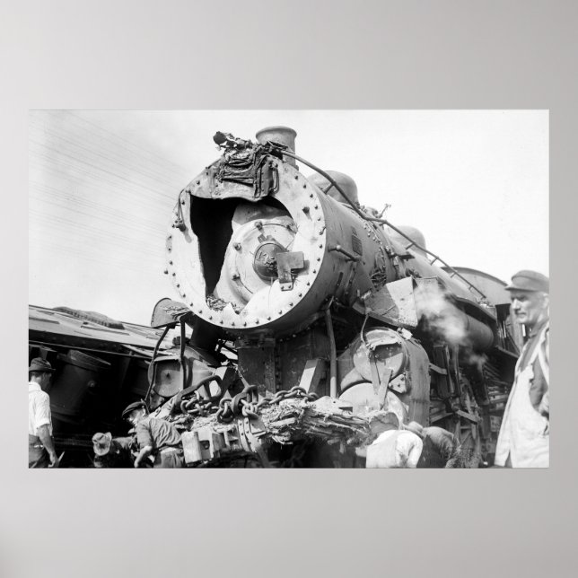 New Haven Train Wreck: 1913 Poster (Vorne)