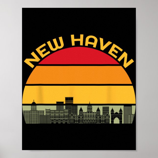 New Haven Zza Catal Of The World Connecticut Azza  Poster (Vorne)