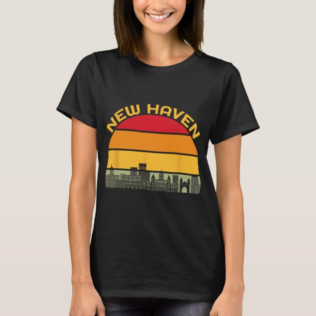 New Haven Zza Catal Of The World Connecticut Azza  T-Shirt (Vorderseite)