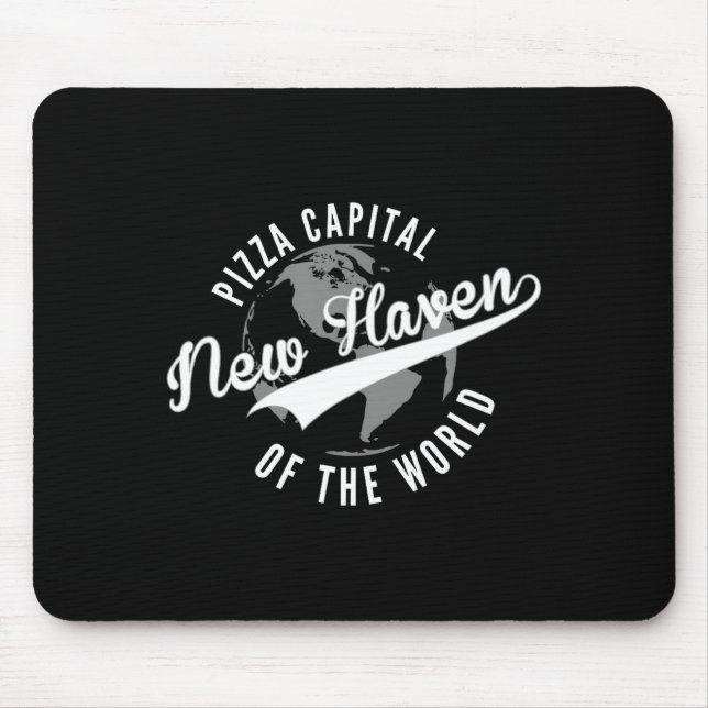 New Haven Zza Catal Of The World Connecticut  Mousepad (Vorne)