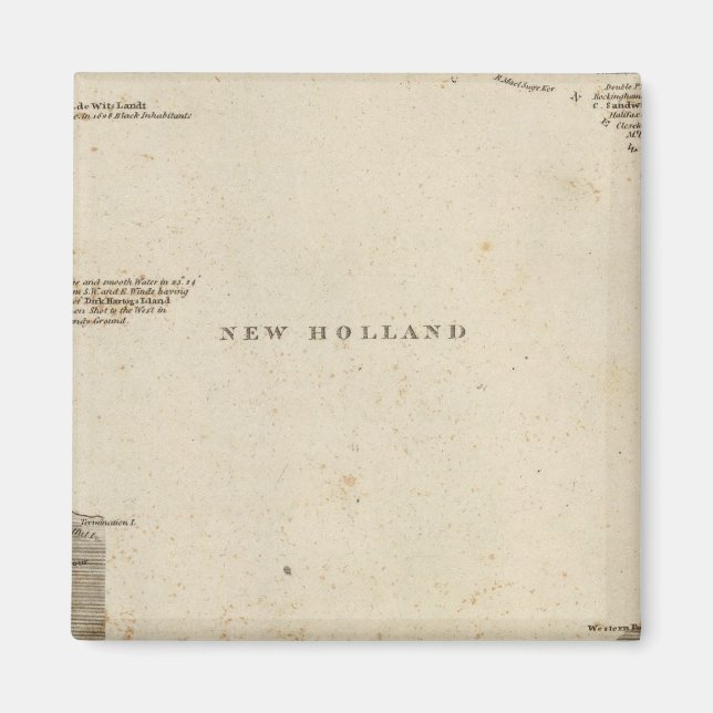 New Holland, Australien Magnet (Vorne)