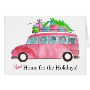 New Home customizable photo card