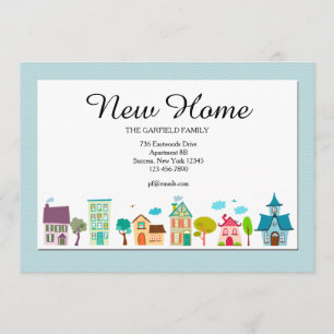 New Home Moving Announcement Ankündigung