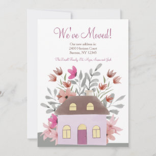 New Home Moving Announcement Ankündigung