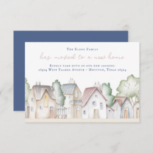 New Home Moving Announcement Einladung