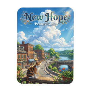 New Hope USA Magnet