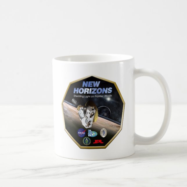 New Horizons-Auftrag zu Pluto! Kaffeetasse (Rechts)