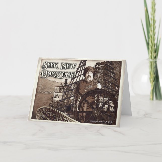 New Horizons-Gruß-Karte Karte (Vorderseite)