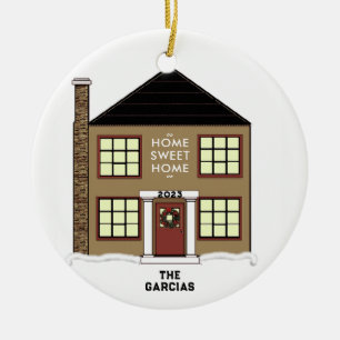 New House 2023 Collectible Keramikornament