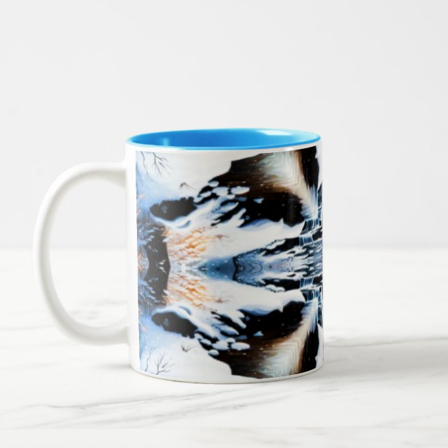 New Ice Art Zweifarbige Tasse (Links)