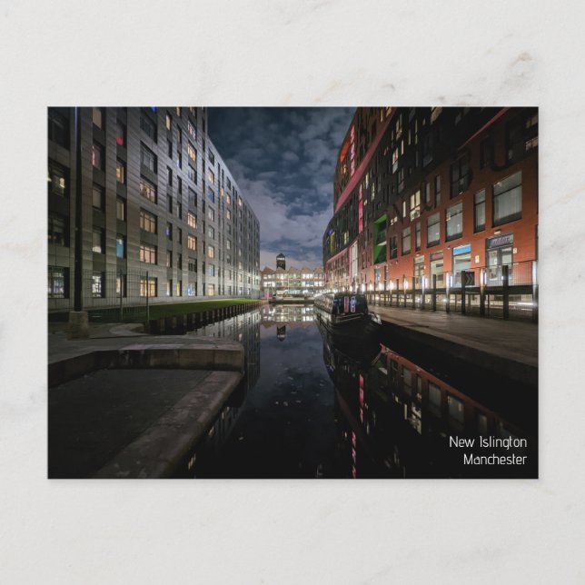 New Islington Postkarte (Vorderseite)