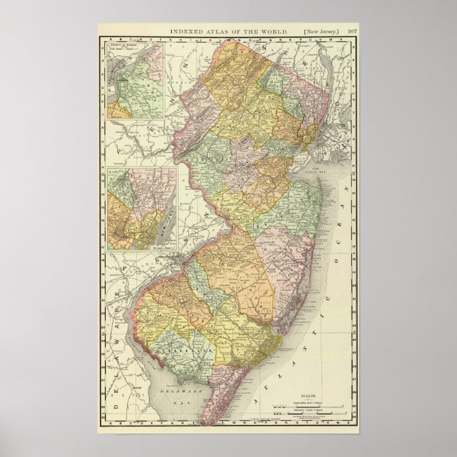 New Jersey 10 Poster (Vorne)