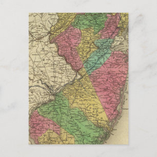 New Jersey 12 Postkarte