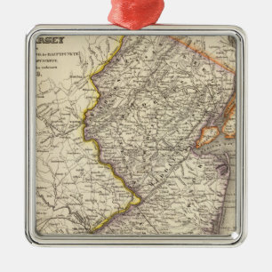 New-Jersey 14 Silbernes Ornament